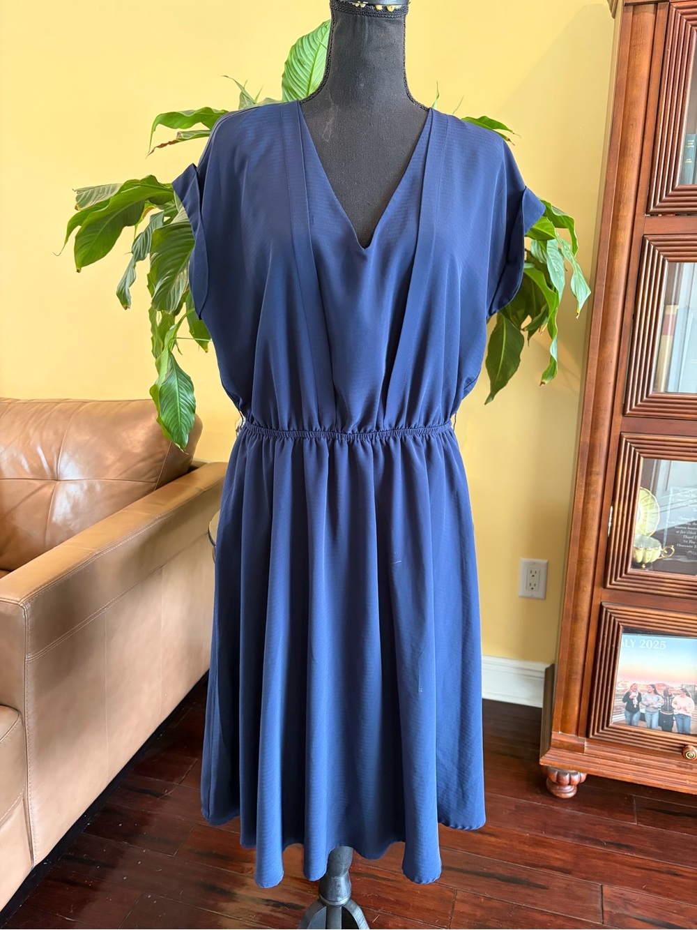 Gibson Latimer Navy blue dress - Large